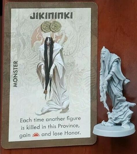 Rising Sun Board Game JIKININKI figure mini monster Daimyo box figure ...