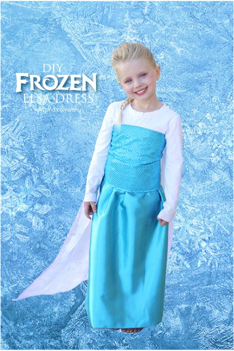 DIY Frozen Elsa Dress {tutorial} The Cape - Kiki & Company