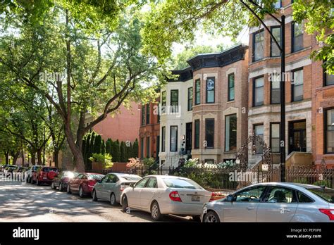 Homes in Lincoln Park, Chicago, Illinois, USA Stock Photo - Alamy