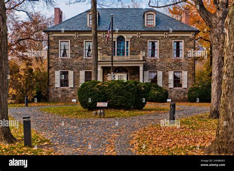 View of Fort Hunter Mansion, Harrisburg, Pennsylvania Stock Photo - Alamy