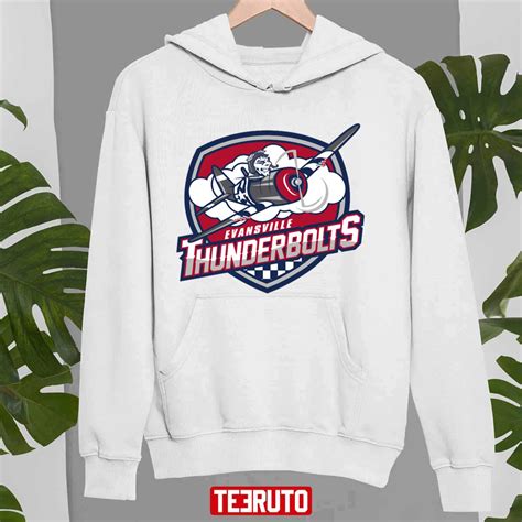 Evansville Thunderbolts Logo Unisex Sweatshirt - Teeruto