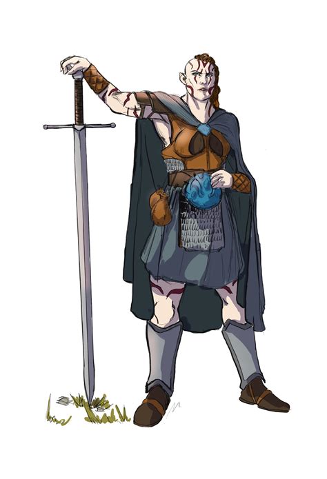 [OC] [Art] Goliath fighter : r/DnD