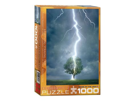 Lighting Striking Tree 1000 Piece Jigsaw Puzzle - Walmart.com