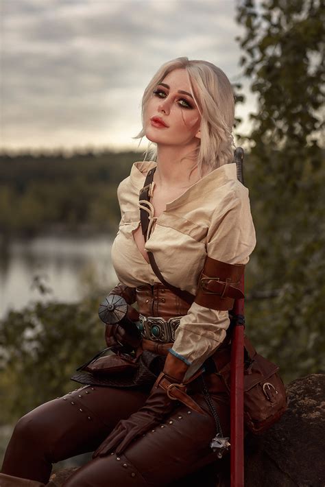 My Ciri cosplay from The Witcher by vicktorie on DeviantArt