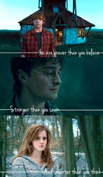 Golden Trio Harry Potter Quotes. QuotesGram