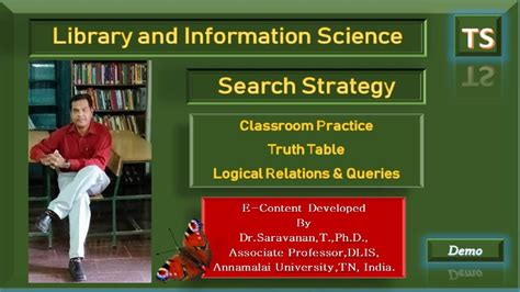 Search Strategy:Truth Table-Logical Relations & Queries - YouTube