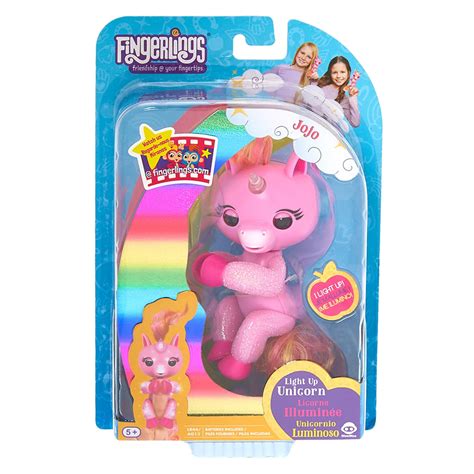 WowWee Fingerlings Interactive Glitter Monkey - Rose | Claire's US