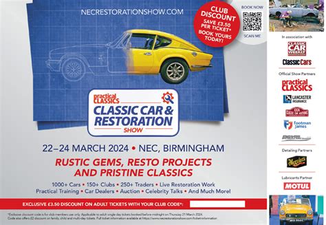 Classic Car & Restoration Show 2024 – Skoda Owners Club Great Britain