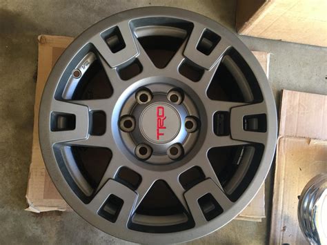 FS: TOYOTA TRD PRO OEM WHEELS GRAY 17" - 2 RIMS - $330 - San Francisco BAY AREA - Toyota 4Runner ...