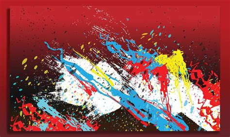 Colorful digital abstract painting 4743696 Vector Art at Vecteezy