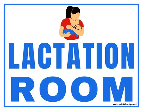 Lactation Room Sign | FREE Download