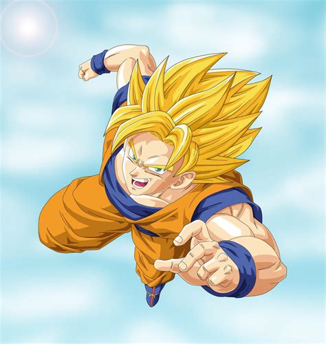 Super Saiyan Goku by Barbicanboy on DeviantArt