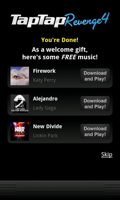 Tap Tap Revenge 4 for Android - Download