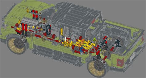 8 Speed Sequential Gearbox with DNR Selector – Nico71's Technic Creations