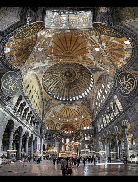 Interior de la Catedral de Santa Sofía. Estambul, Turquía | Hagia sophia, Hagia sophia istanbul ...