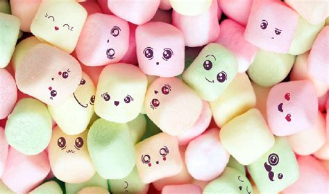 Cute Marshmallow Wallpapers - Top Free Cute Marshmallow Backgrounds - WallpaperAccess