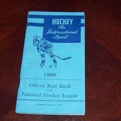 Hockey the International sport Official Rule Book of the National ...