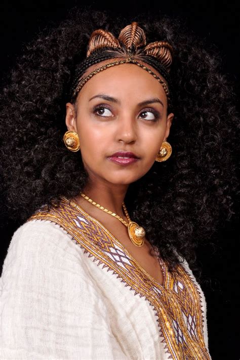 Ethiopian Wedding Hairstyles Silk - habesha bride in 2019 | ethiopian ...