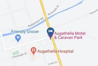 Augathella Motel & Caravan Park Map - Murweh - Queensland