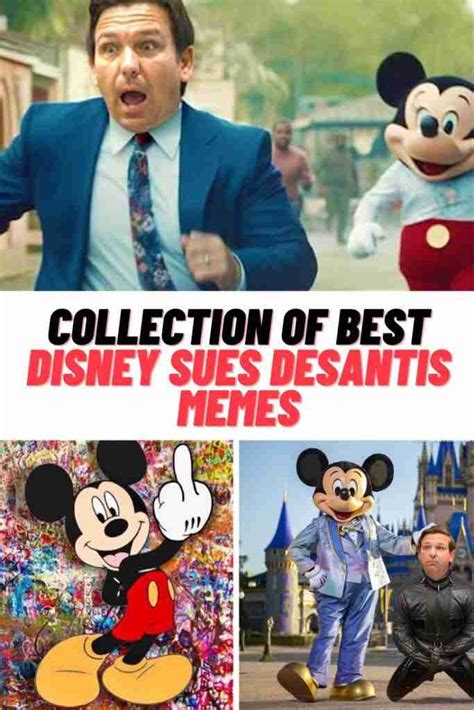 Collection of Disney Sues DeSantis Memes - Guide For Geek Moms