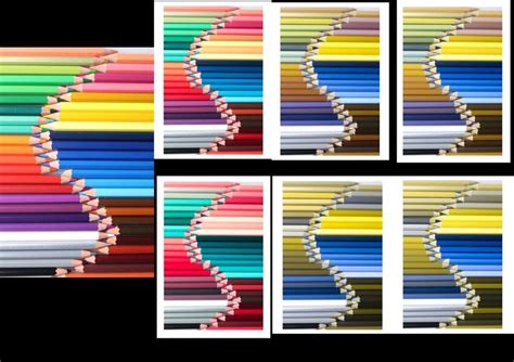 Color comparison between original image and CVD view simulation through... | Download Scientific ...