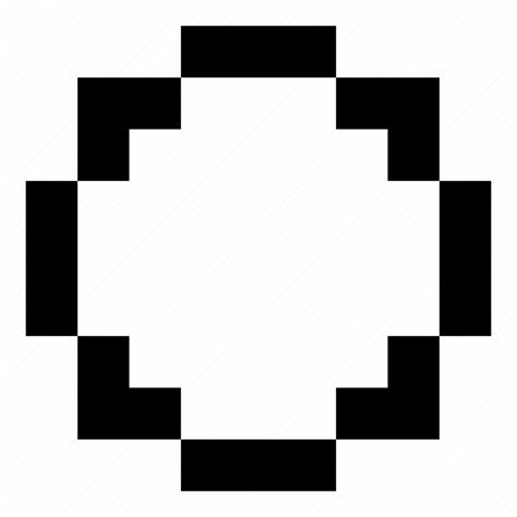 Ball, circle, game, pixel art, pixelated, round icon - Download on Iconfinder