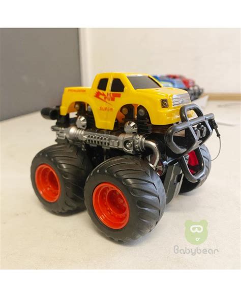 Mini Monster Truck Toy Yellow