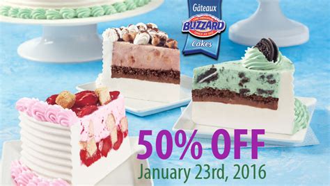 DQ Dairy Queen Canada: 50% off Cakes on January 23rd, 2016 | Canadian Freebies, Coupons, Deals ...