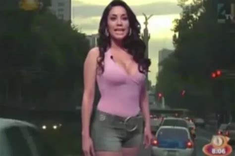 This footage of a Mexican weather girl has caused a storm online - but can you see why? - Irish ...