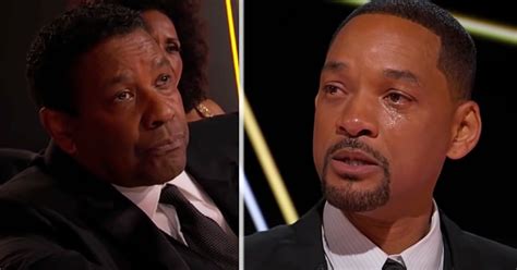 Will Smith Slap At Oscars Evokes Sound Advice From Denzel Washington