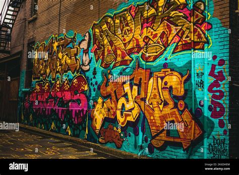 Kensington Market Graffiti Stock Photo - Alamy