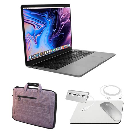 Refurbished 2020 Apple MacBook Pro 13" 1.4GHz 256GB Bundle - 20835498 | HSN