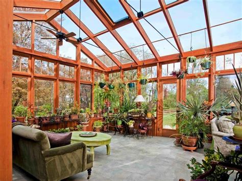 Amazing and Conservatory Greenhouse Interior Design