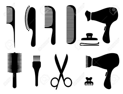 Hair Scissors Silhouette at GetDrawings | Free download