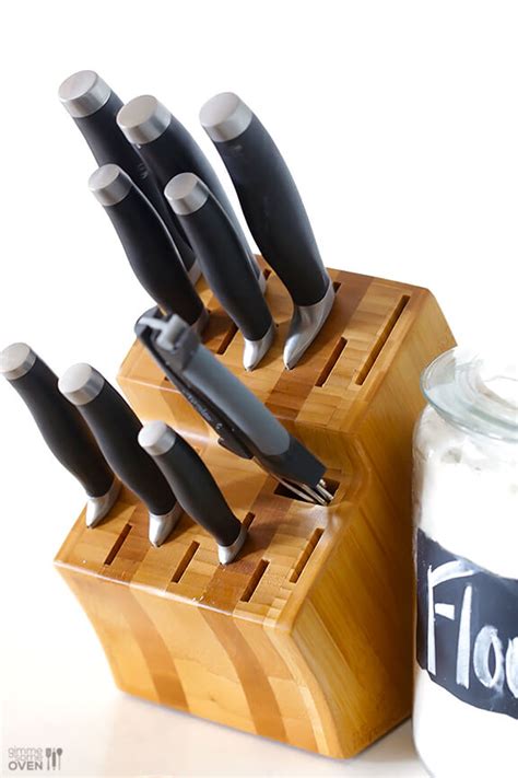 Pampered Chef 12-Piece Knife Block Set Giveaway - Gimme Some Oven