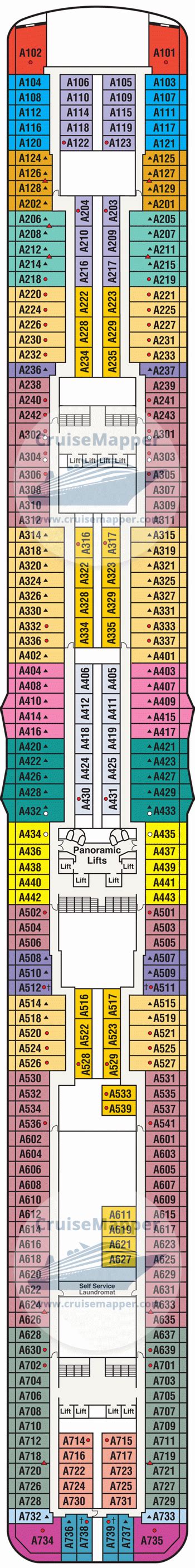 Sky Princess deck 12 plan | CruiseMapper