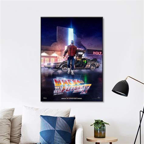 Back To The Future Part 4 Movie Wall Art Home Decor Poster Canvas - Kaiteez