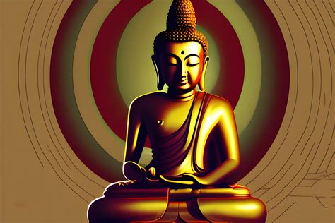 background with Buddha statue in front " NEEYE OLI" WORDS | Wallpapers.ai
