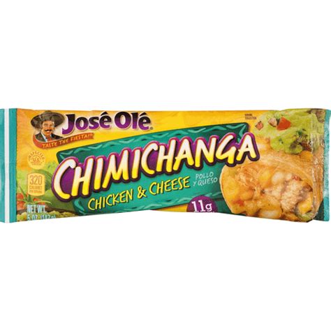 Jose Ole Chimichanga, Chicken & Cheese | Meals & Entrees | Ron's ...