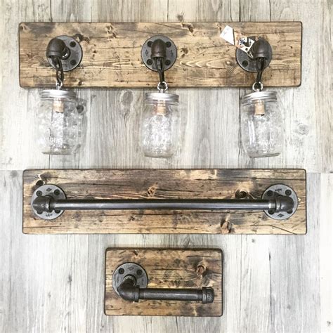 Rustic Bathroom Lighting Fixtures