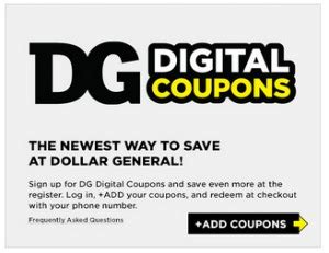 Dollar General Now Offers Digital Coupons