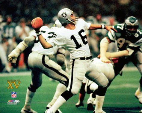 Jim Plunkett SUPER BOWL XV (1981) Oakland Raiders Poster Print ...