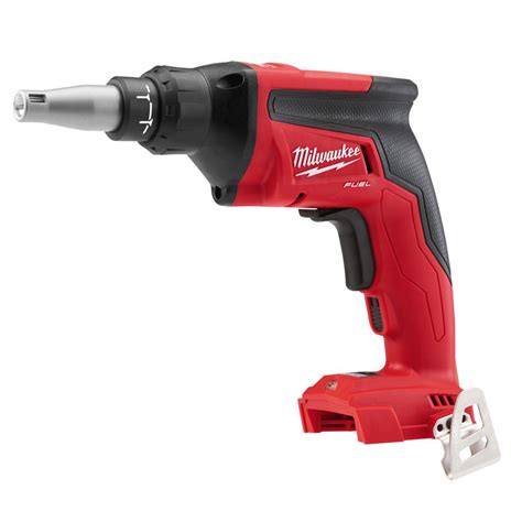 Milwaukee M18 FUEL 18-Volt Lithium-Ion Brushless Cordless Drywall Screw Gun (Tool-Only)-2866-20 ...