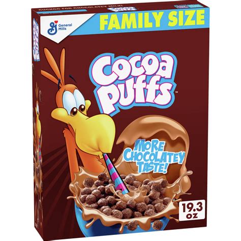 Cocoa Puffs, Chocolate Breakfast Cereal with Whole Grains, 19.3 oz - Walmart.com