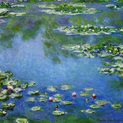 🔥 [50+] Monet Water Lilies Wallpapers | WallpaperSafari