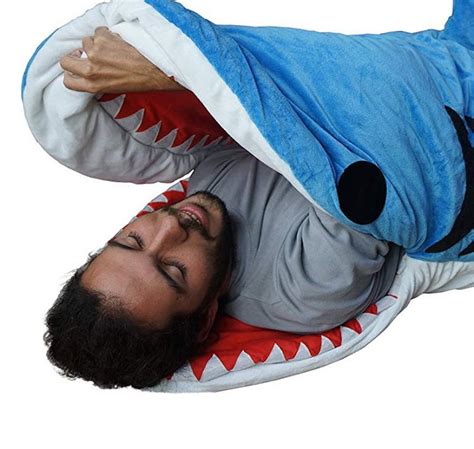 Shark Bite Adult Sleeping Bag Makes It Look Like You're Being Eaten By ...