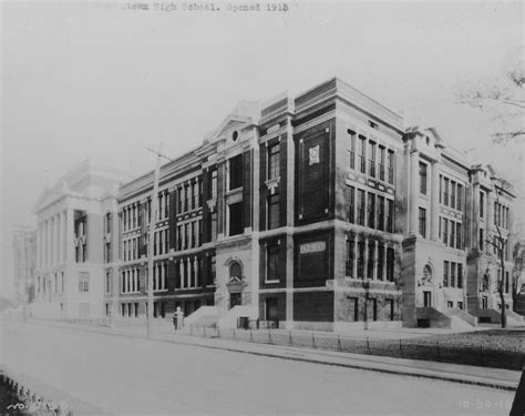 Germantown High School was built in 1914, making it one of the oldest schools in the United ...