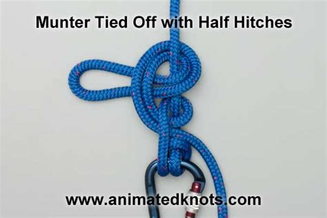 Munter Mule Combination Hitch | How to tie a Munter Mule Combination Hitch using Step-by-Step ...