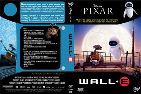 Wall-E - Movie DVD Custom Covers - Pixar - WALL-E :: DVD Covers