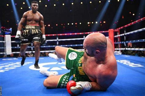 Tyson Fury survives knockdown in controversial win over Francis Ngannou ...